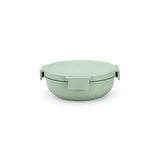 Brabantia salad lunch bowl make take 1.3l jade green
