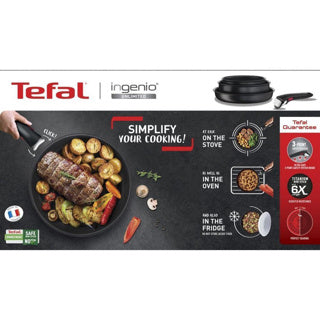Tefal frying pan set 3-piece (24 28cm + handle)