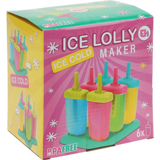 Ice Lolly Maker 6 gelati
