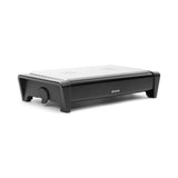 Brabantia plate warmer with 2 candles - black