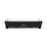 Brabantia plate warmer with 2 candles - black