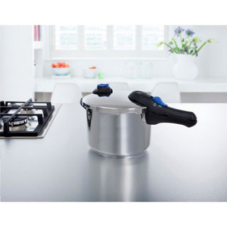 Bk pressure cooker stainless steel matt