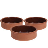 Excelentes escamas de tapas de casa Terracotta 3 piezas