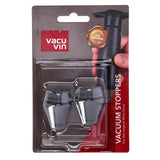 Vacu Vin Wijnstopper Gray 2 pieces