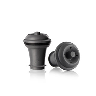 Vacu Vin Wijnstopper Gray 2 pieces