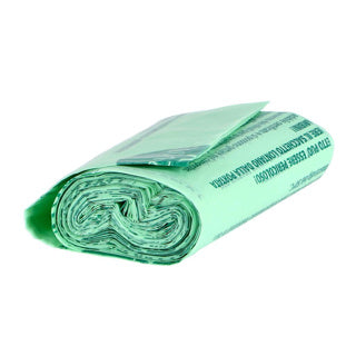 Brabantia perfect-fit compostable waste bags, 10-12l, 10 pcs.