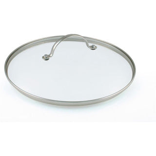 Couvercle en verre universel vert Ø20 cm