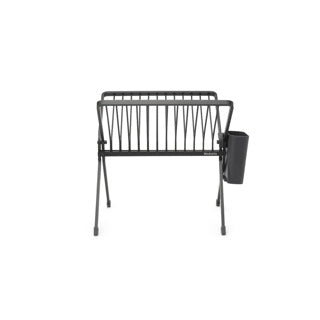 Brabantia sinkside folding draining rack dark grey