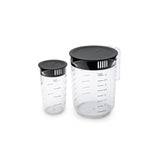 Brabantia Tasty+ measuring cup Set 2 Dark Dark Gray