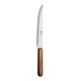 Timber meat knife