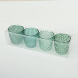 Boltze home windlicht marilu h7,5cm glas set a 4