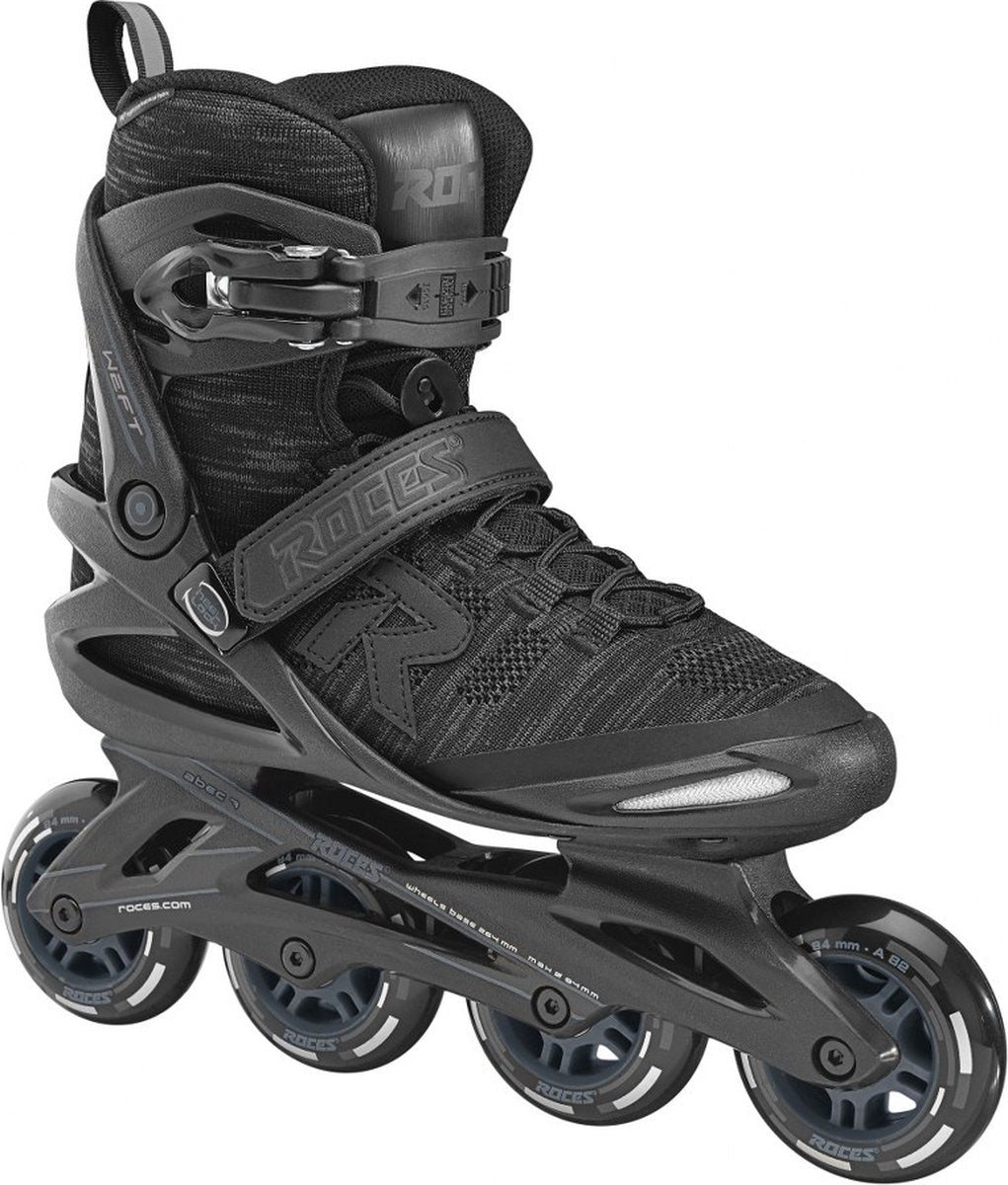 ROCES THEFT FILLE 84 INLINESKATE UNISEX BLACO Dimensione 46