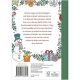 Deltas wenskaarten om te kleuren kerst