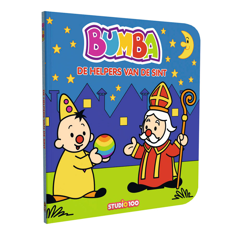 Bumba Kartonboek - The Helpers of the Sint