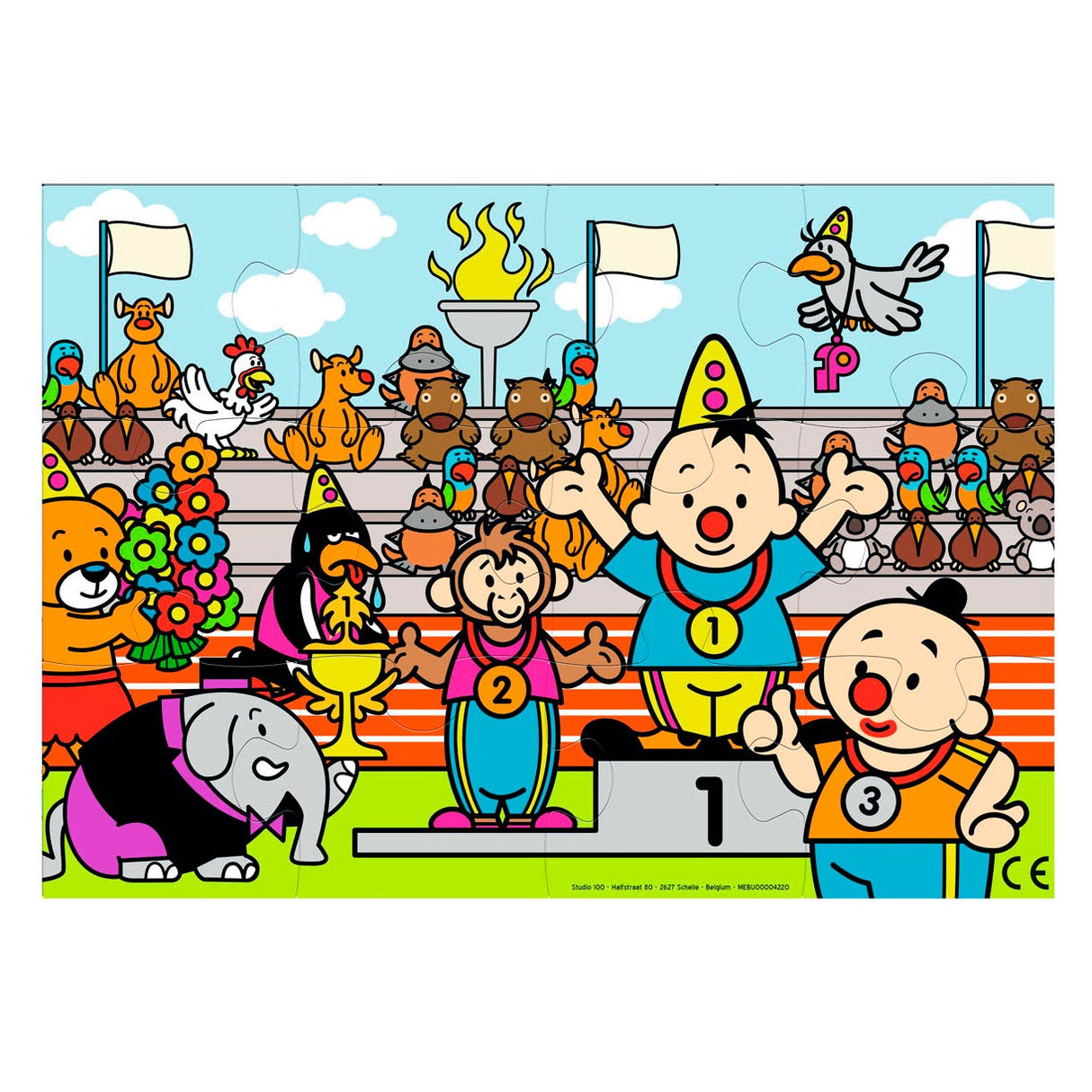 Atleta del puzzle di Bumba, 12 °.