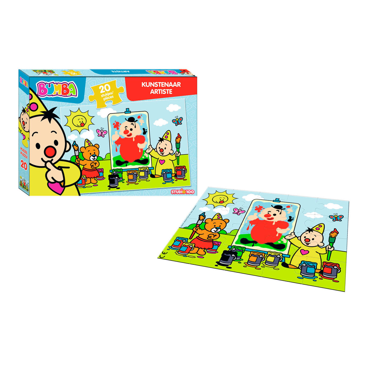 Studio 100 puzzle művész, 20st.