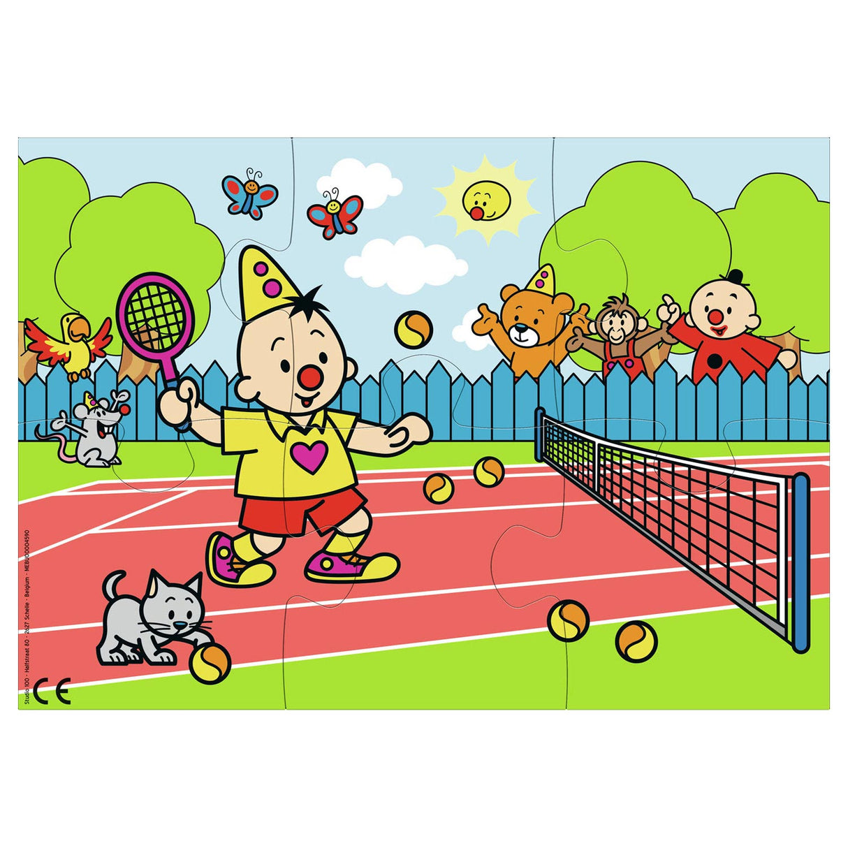 Bumba Puzzle - tenis, 6st.