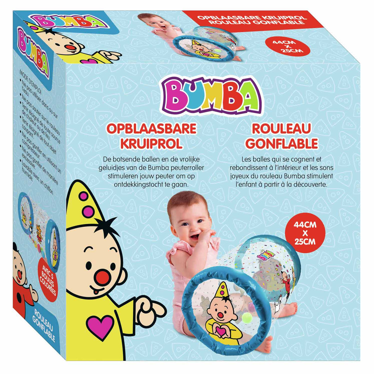 Studio 100 Inflatable Crawling Roller Confetti