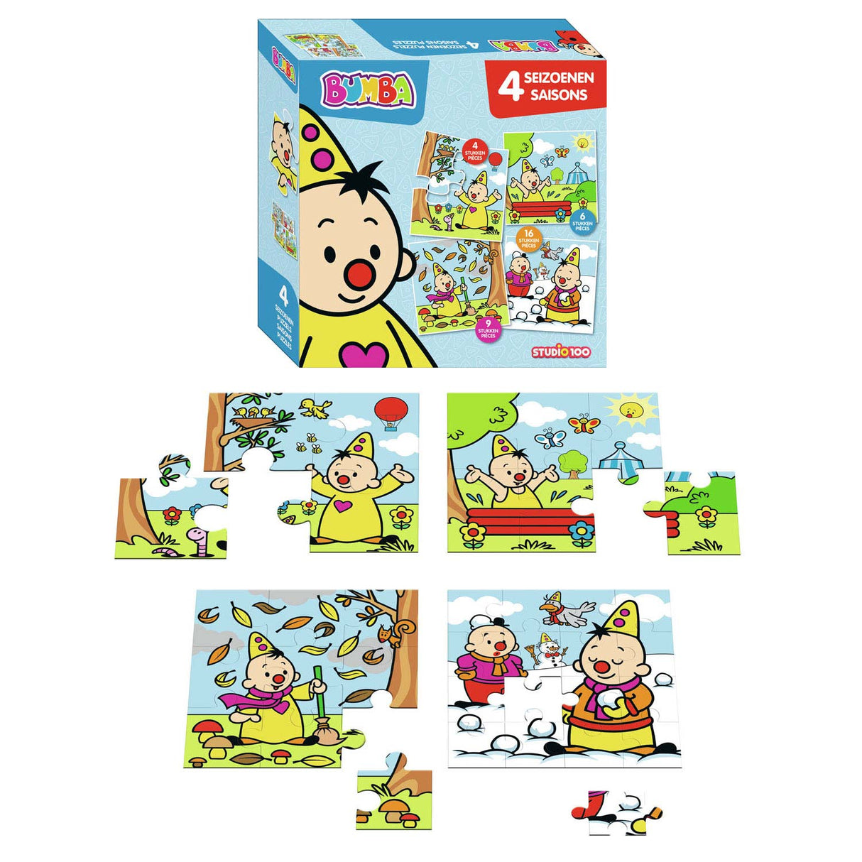 Puzzle Bumba Puzzle, 4in1