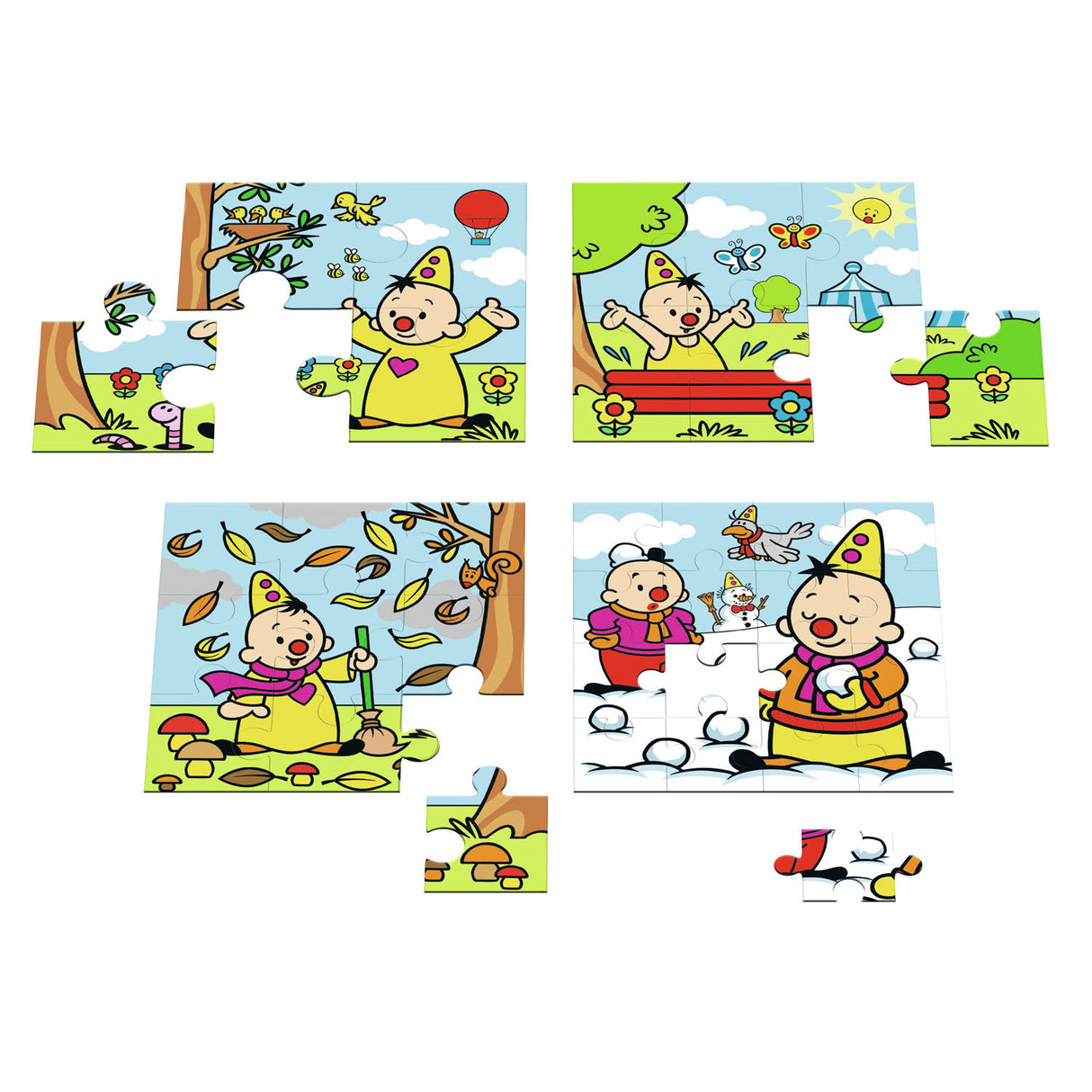 Puzzle Bumba Puzzle, 4in1