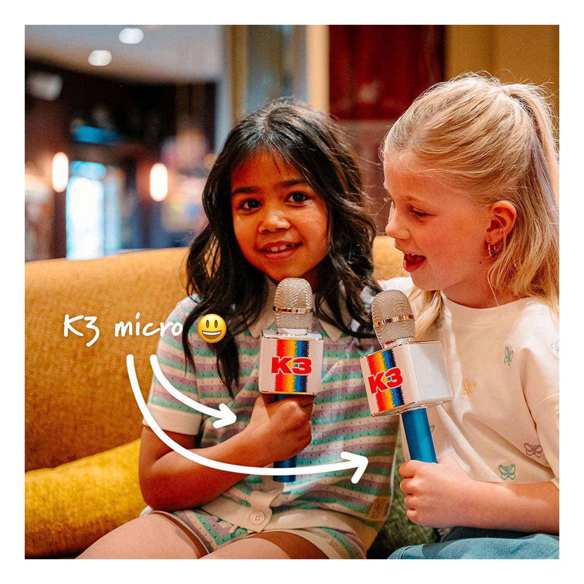 Studio 100 K3 Karaoke Microphone With Photo