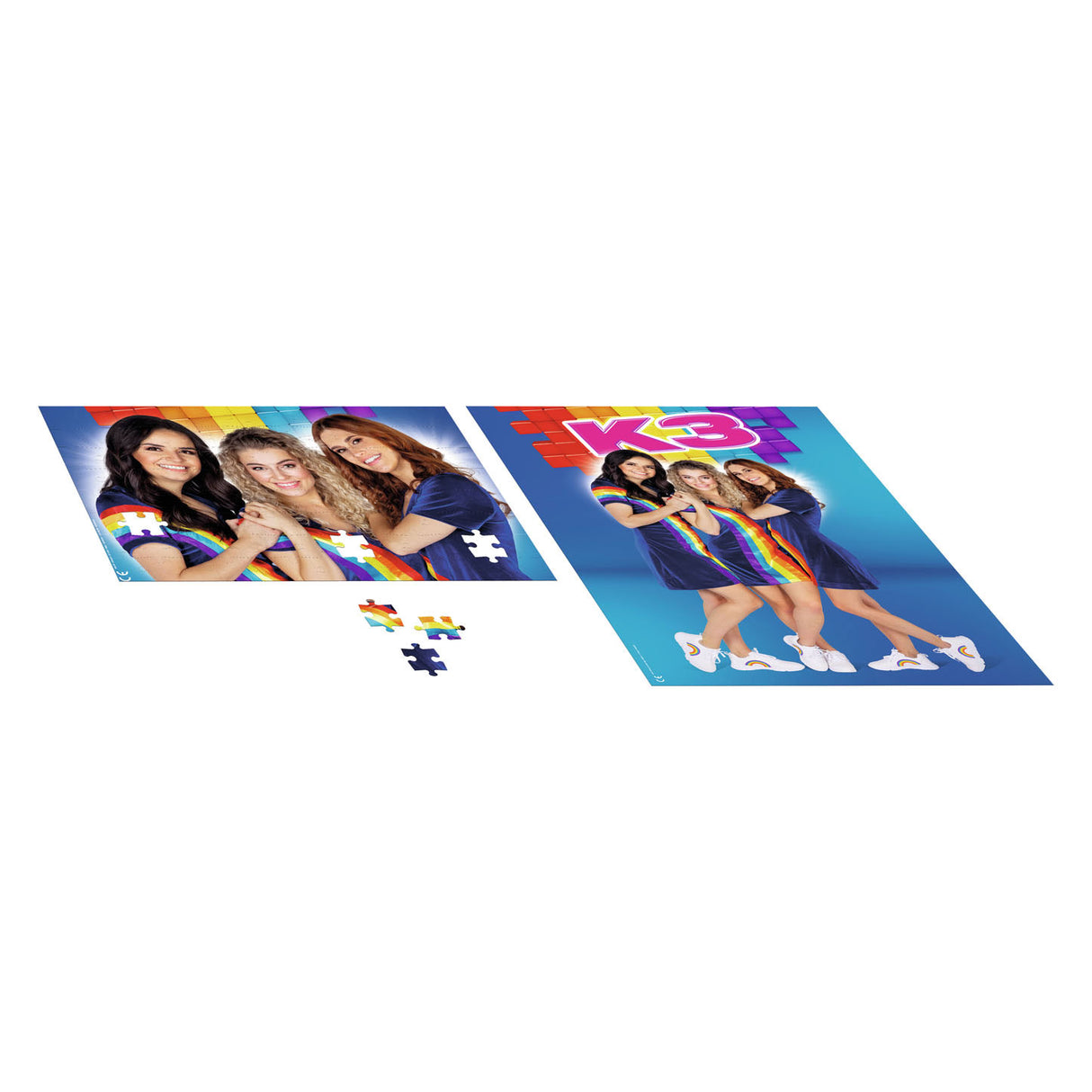 K3 puzzle s plakátem, 104st.
