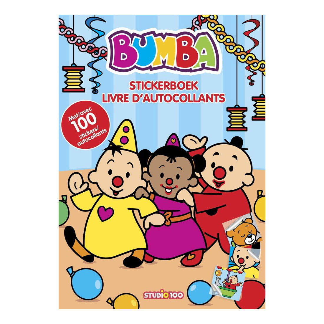 Studio 100 Bumba StickerdoeBoek narozeniny