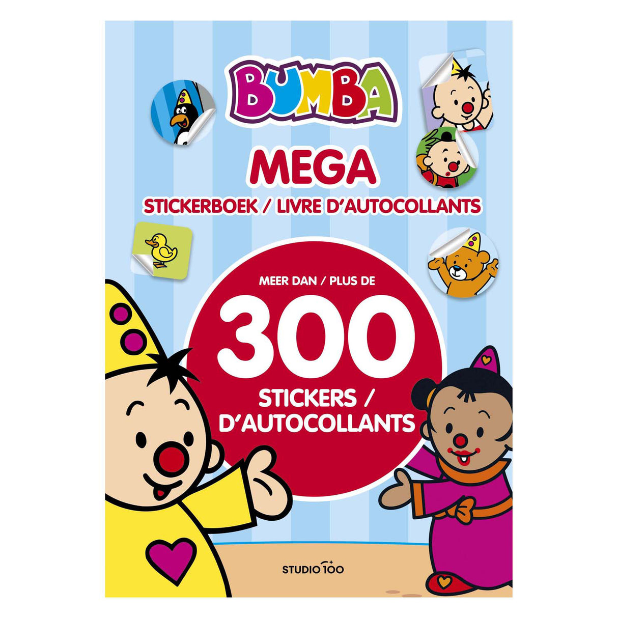 Studio 100 bumba mega stickerboek
