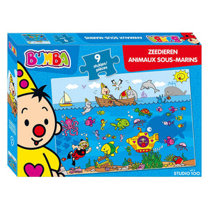 Studio 100 Bumba-Puzzle Meerestiere, 9-tlg.