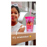 Studio 100 K3 Drinking cup with straw