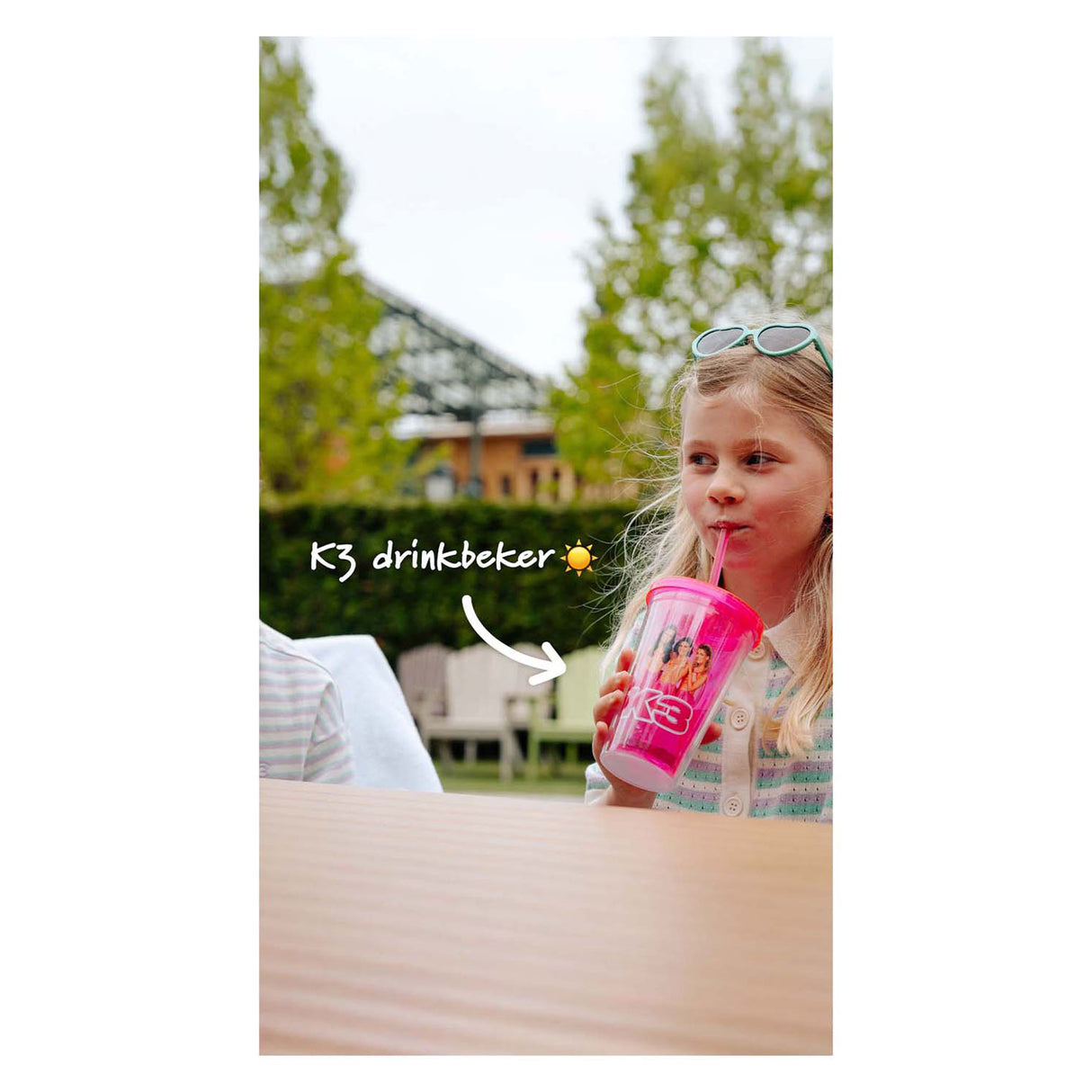 Studio 100 K3 Drinking cup with straw