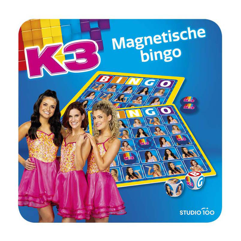 Studio 100 k3 magnetic game bingo