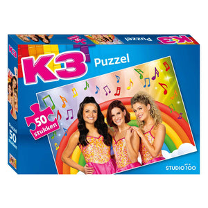 Studio 100 k3 sjöjungfruklänning pussel 50 st