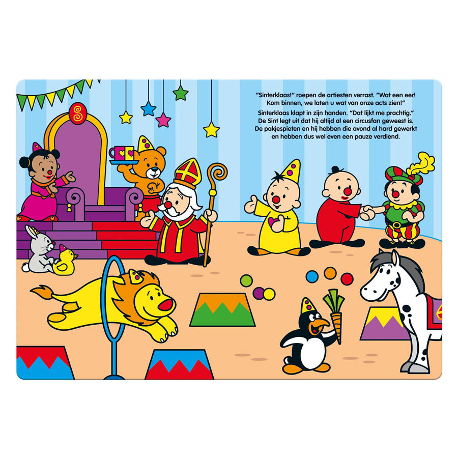 Studio 100 bumba board -kirja - Sinterklaas on poissa!