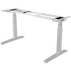 Sit-stand desk Fellowes Levado silver