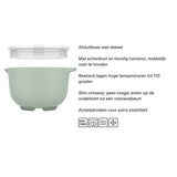 Ciotola Mepal con coperchio - chef it - gesso - 1500ml