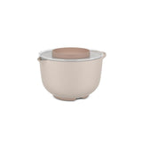 Mepal mixing bowl with splash cover 3l chalk