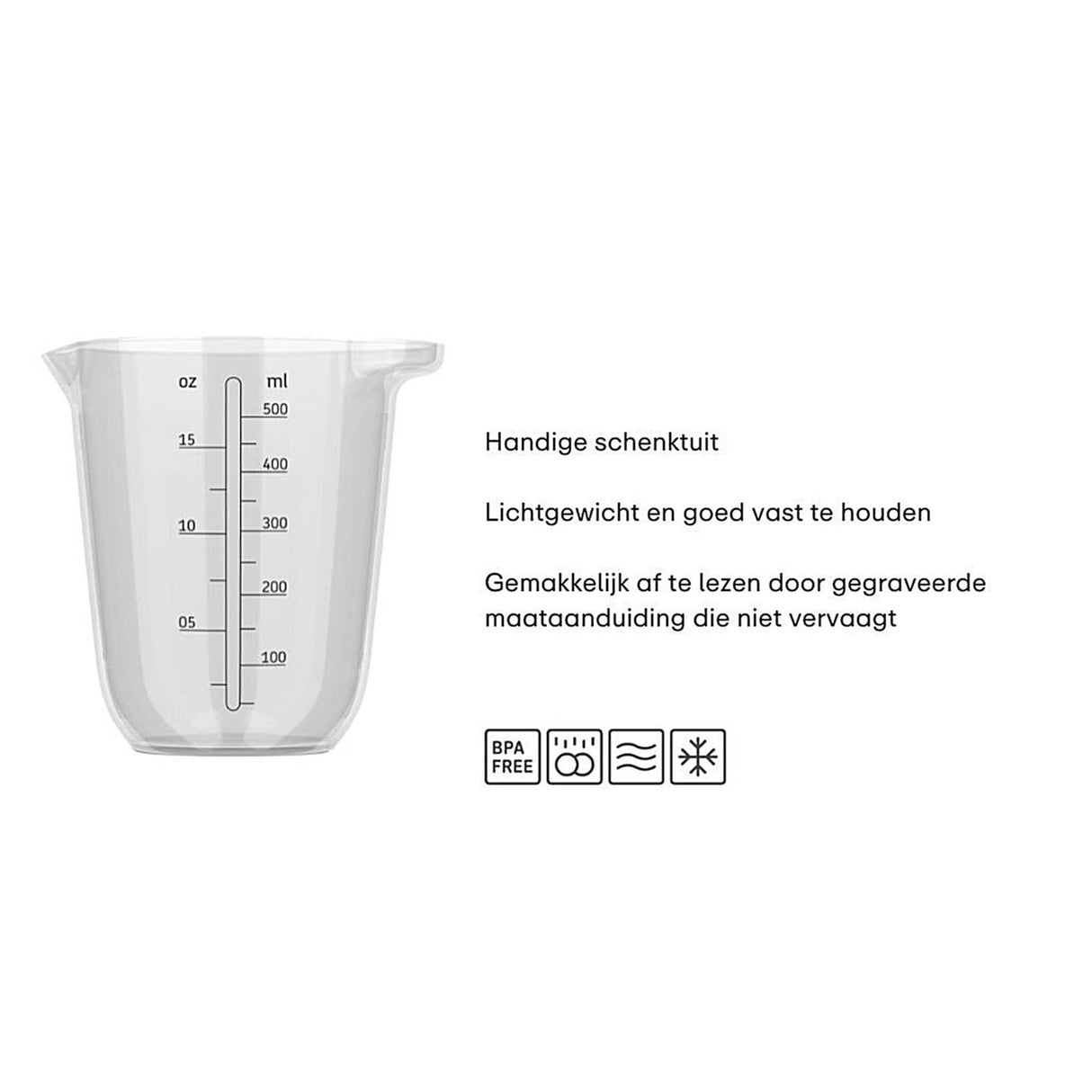 Copa de medición 500 ml