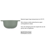 Colander 163 mm Kreide