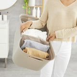 Rotho Flexible Laundry Panier Brisen 41 L Cappuccino