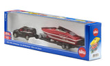 Siku 2543 auto met motorboot 1:55