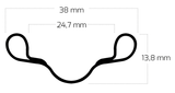 Rigida Velg Ryde Westwood V38 635 x 24C Aluminum 36 holes 14g - Black