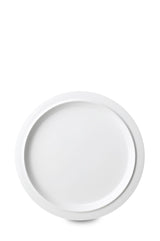 Pláta mepal cothrom bunúsach 25cm bán