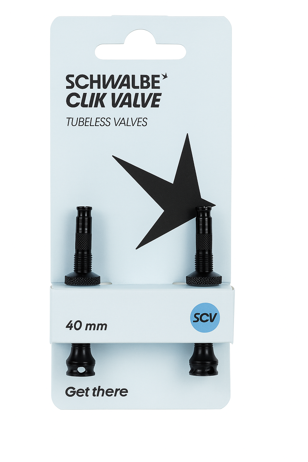 Schwalbe valve click tubeless 40mm (2 pcs)