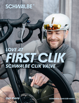 Schwalbe ventielverlenger clik ventiel valve extension tubelss 60mm black