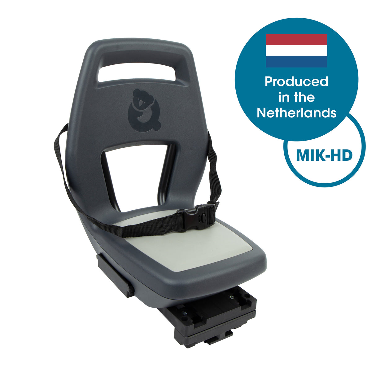 Qibbel zadnji sedež mladinec 6+ Mik-HD prtljažnik siva