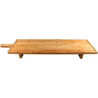 Serving board XXL bamboo 100x26x5.5 cm