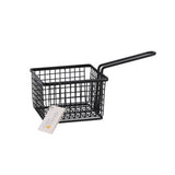 Fries basket black 12x10h8.5 cm