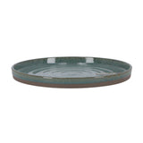 Plate flat D26 cm Basalt Ocean Green