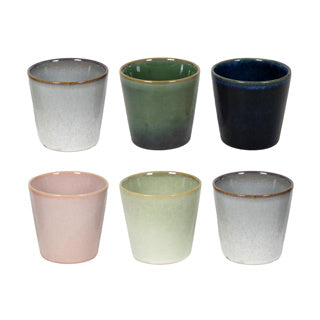 Coffee Mug Wind Ø7.5cm 200ml 5 Assorti